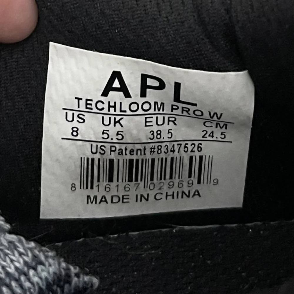 APL Womens Heather Grey Techloom Pro‎ Athletic Training Sneaker Shoes Size 8